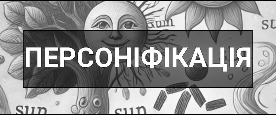 Персоніфікація (Уособлення) – що це таке, визначення, суть, приклади, роль і функції в літературі, поезії та мові.