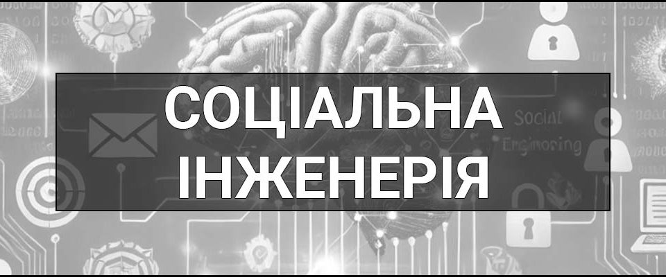 Соціальна інженерія – що це таке, визначення, суть, види та приклади шахрайських методів.