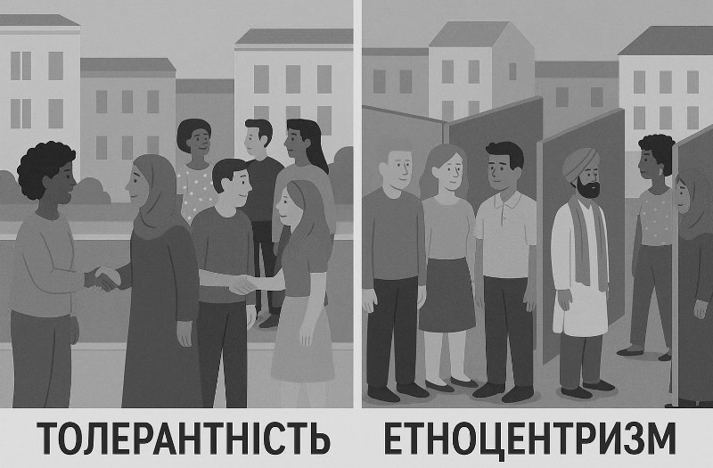 Які бувають приклади етноцентризму у повсякденному житті?