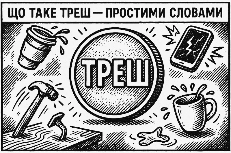 «ТРЕШ» — поняття та визначення простими словами