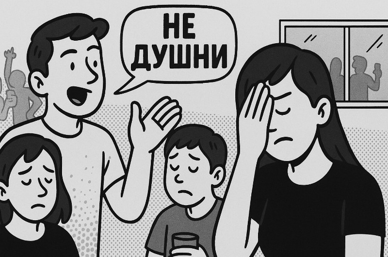 Які є синоніми слова «душніла» українською?