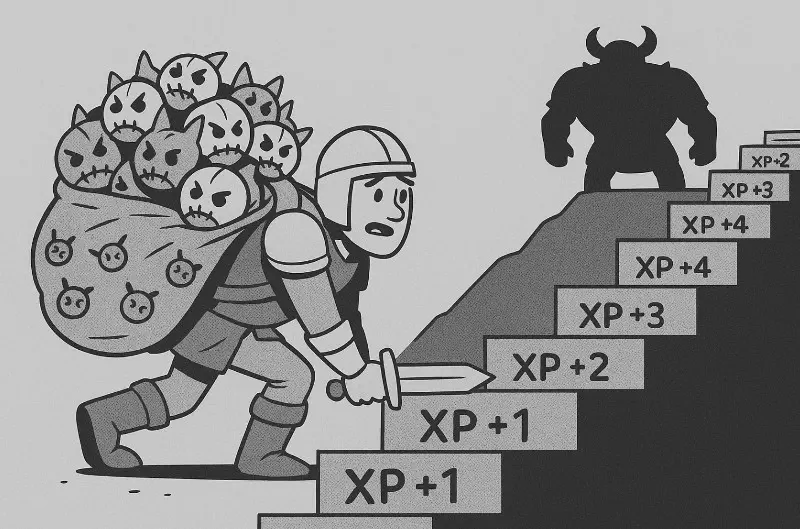 Що означає «загріндити рівень»?