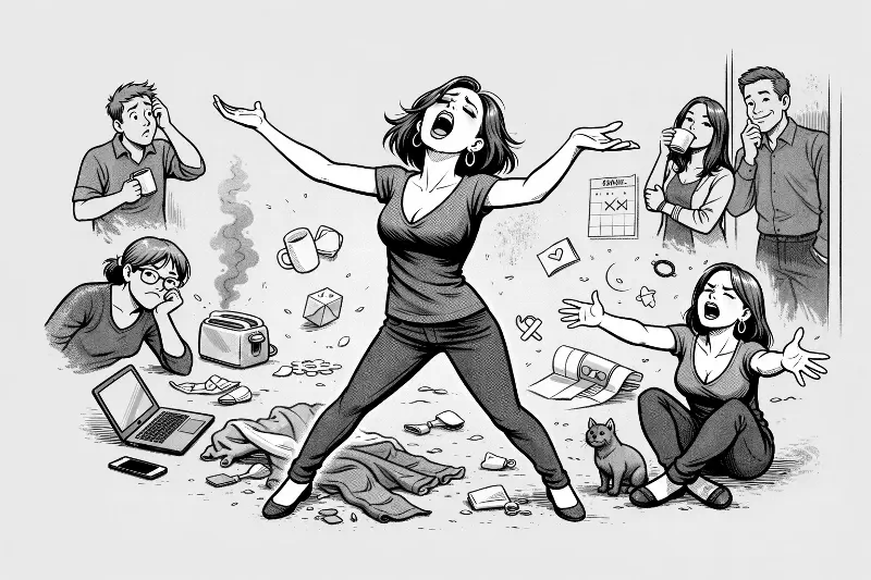 Чим драма квін відрізняється від істерики?