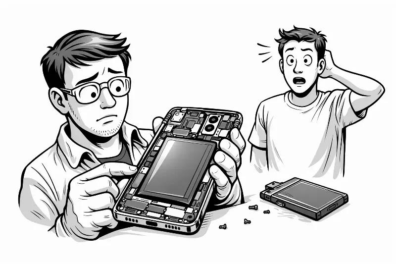 Незнімний акумулятор смартфона міняти самому чи в сервісі