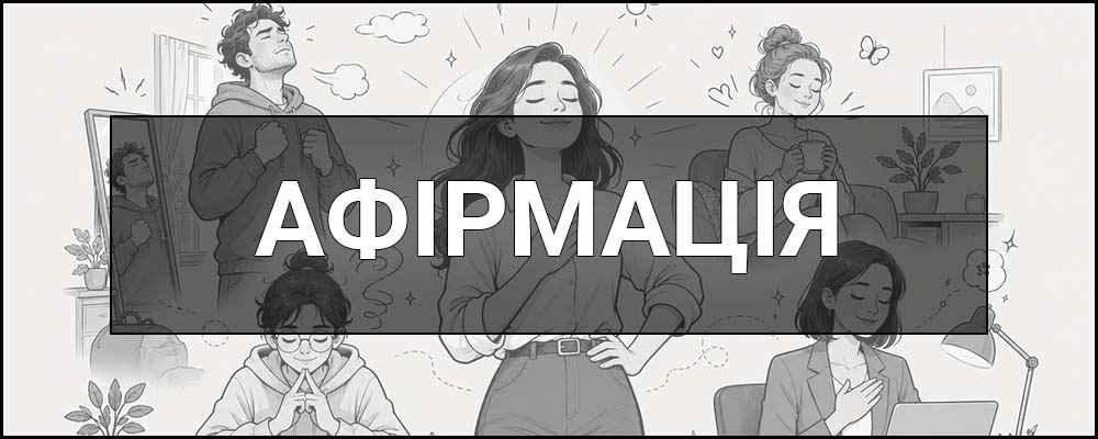 Афірмація – що це таке, визначення, значення, приклади та як працює