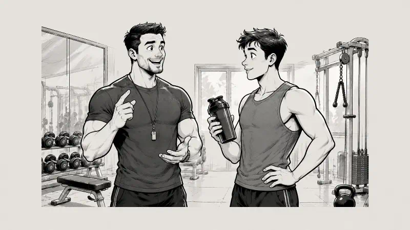 Тренер пояснює BCAA спортсмену