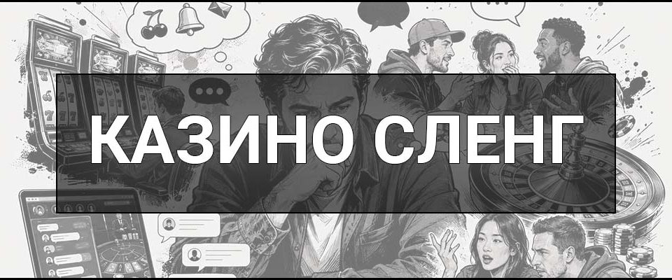 Казино сленг – що це таке, визначення, основні терміни та приклади