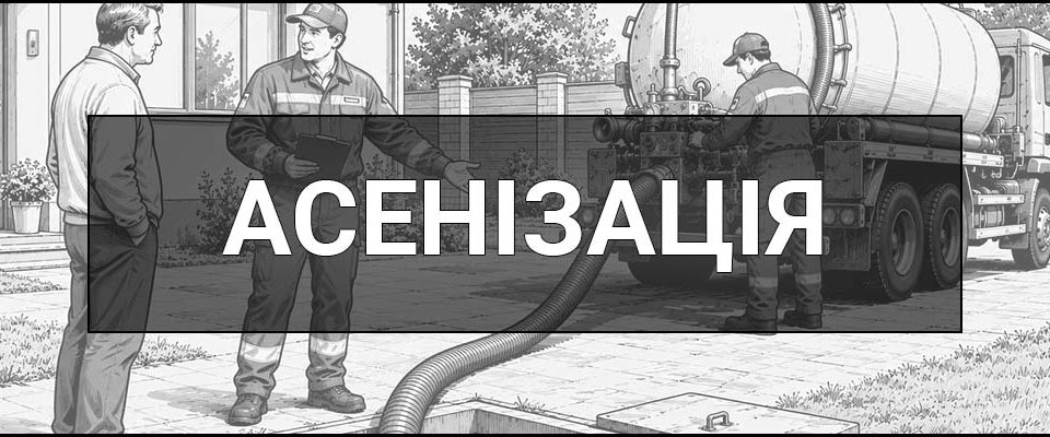 Асенізація (Послуги асенізатора ) – що це таке, визначення, суть робіт коли викликати та як обрати
