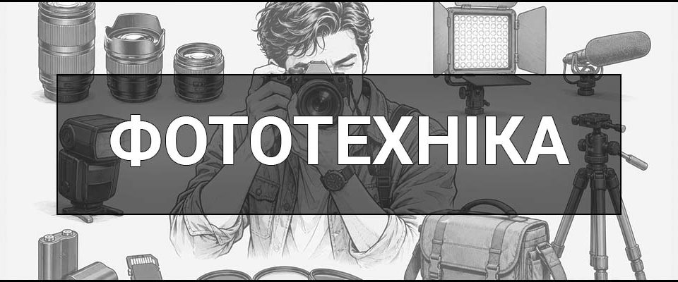 Фототехніка – що це таке, визначення, види та приклади фотообладнання