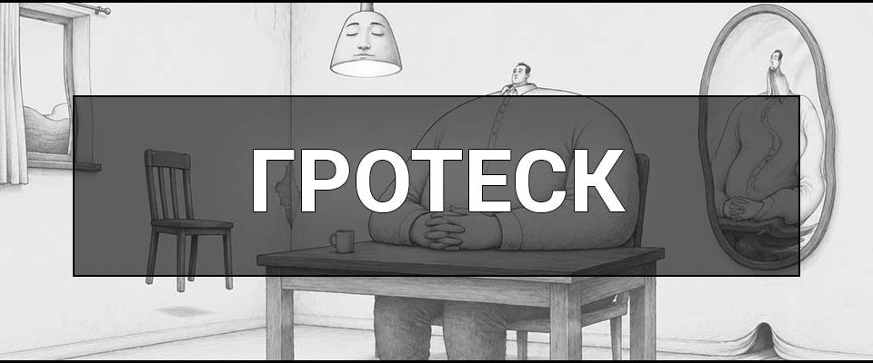 Гротеск – що це таке, визначення, ознаки та приклади