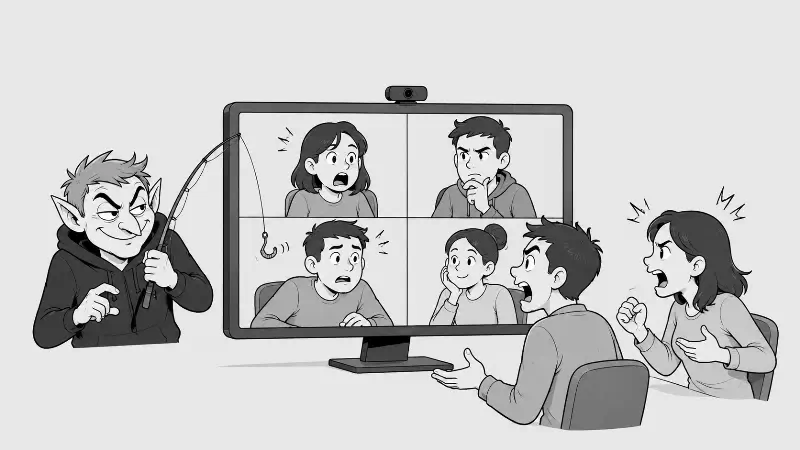 Тролінг - поняття та визначення простими словами