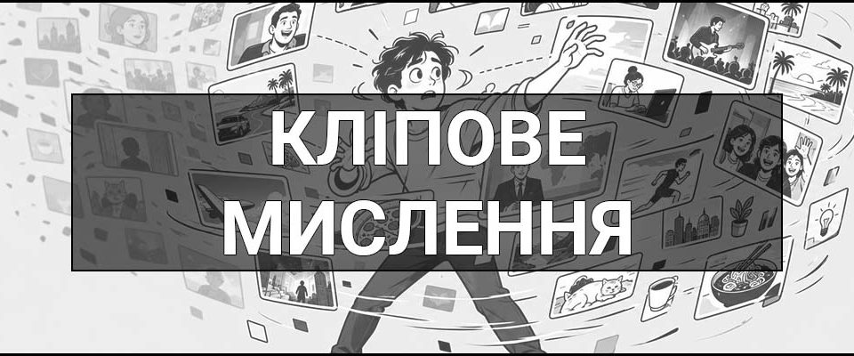 Кліпове мислення - що це таке, визначення, причини, плюси і мінуси