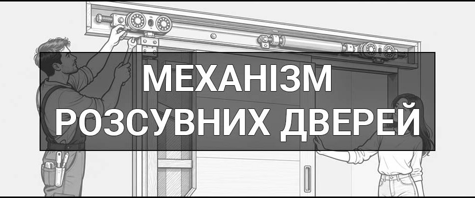 Механізм розсувних дверей – що це таке, визначення, шо ховається в рейці, будова та принцип роботи